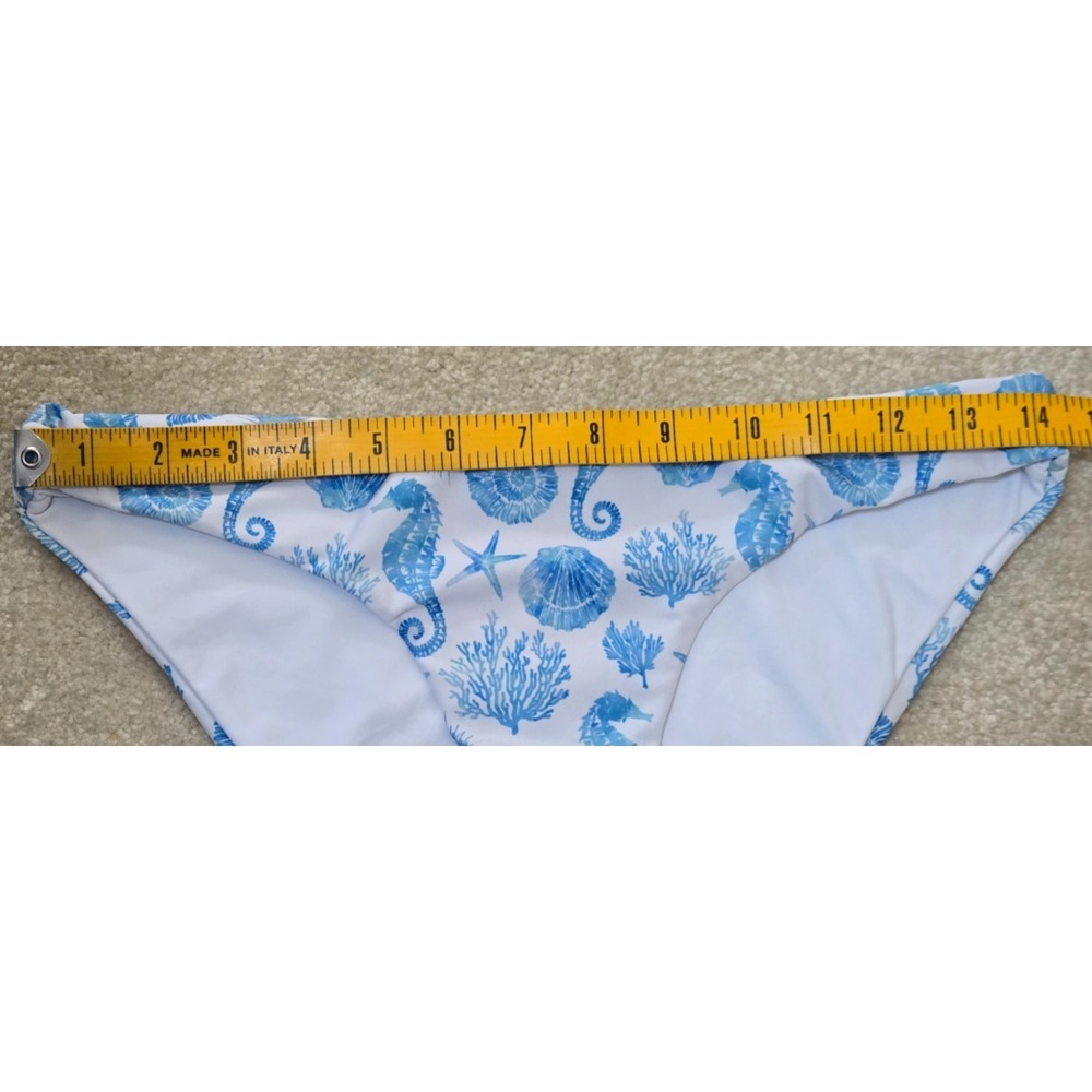 Aqua Swim Bikini Coco Bottom Womens M Blue Sea Life NWT - Picture 4 of 8